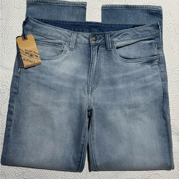 Buffalo David Button•Relaxed Straight•Driven•Stretch•Mens Indigo Jeans•34 x 30 - Picture 2 of 12